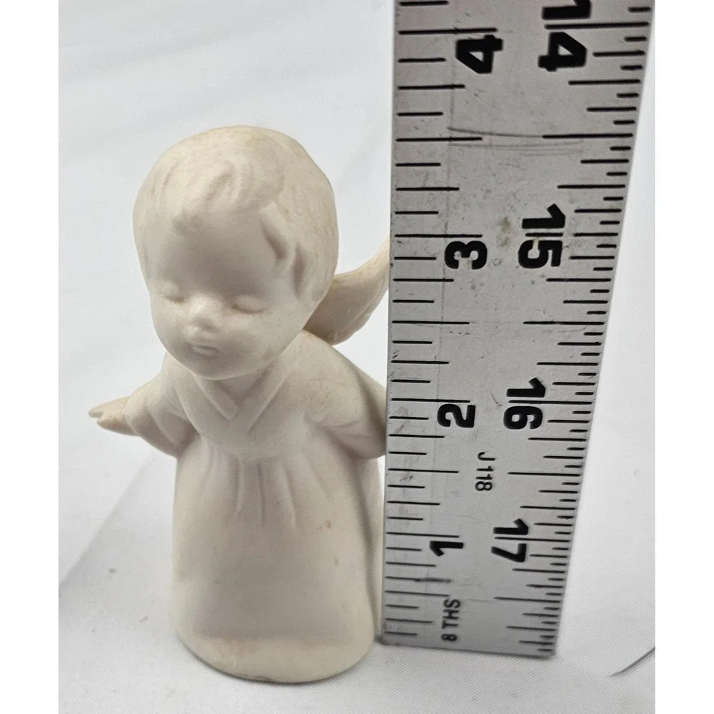 Vintage Schmid Bros‎ Kissing Angel Figurine Japan Christmas Decor Replacement